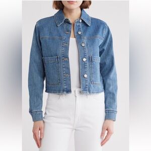 Joe's Jeans Cropped Denim Jacket
